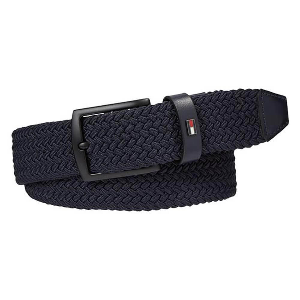 Tommy Hilfiger denton elastic belt in purple