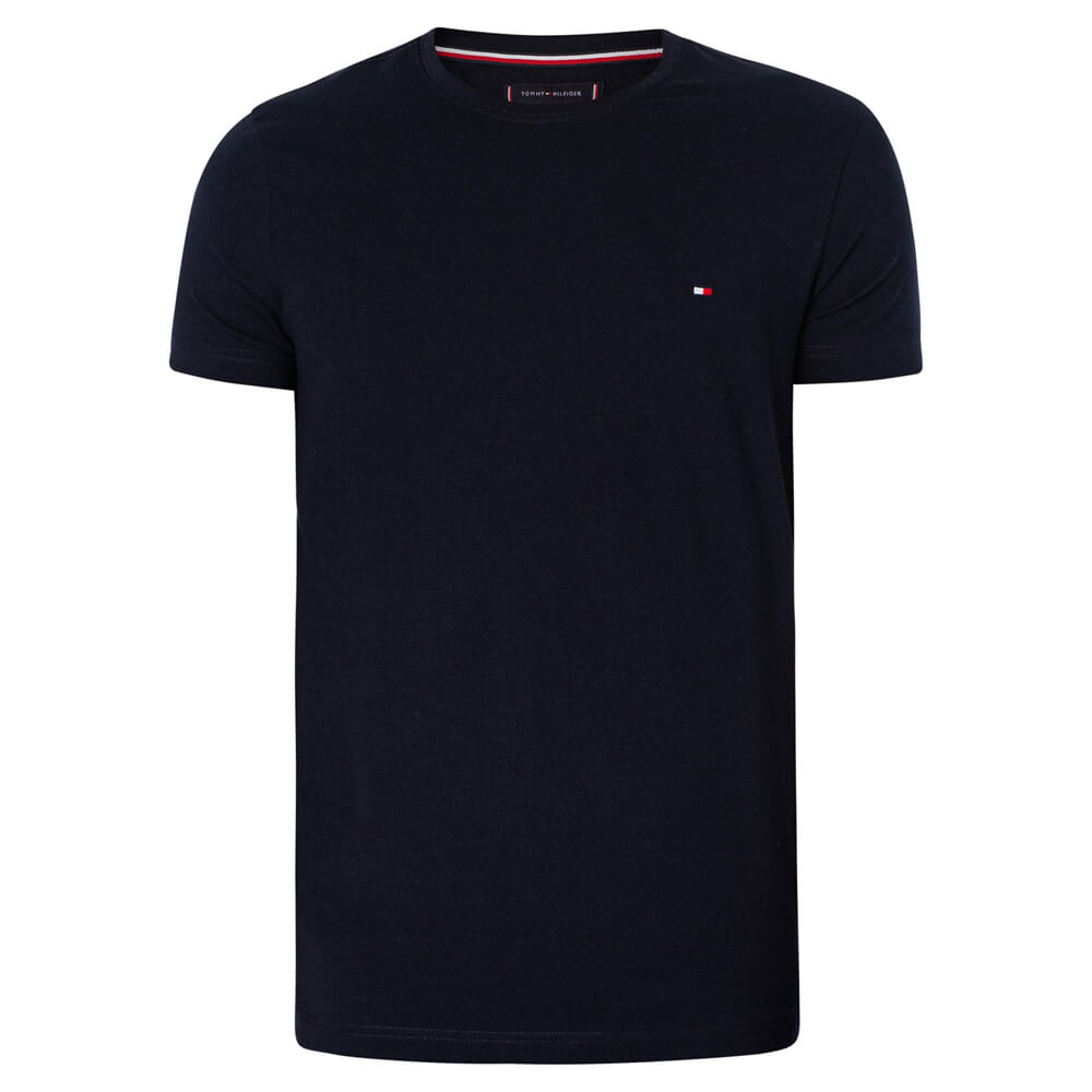 Tommy Hilfiger Stretch Slim Fit T-Shirt - M, Desert Sky