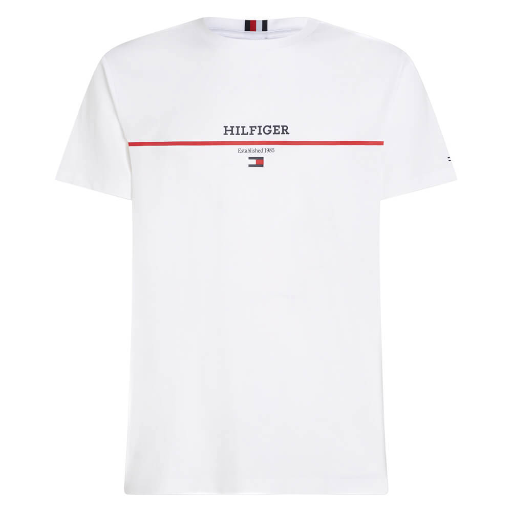 Tommy Hilfiger Stripe Tee | Jarrolds, Norwich