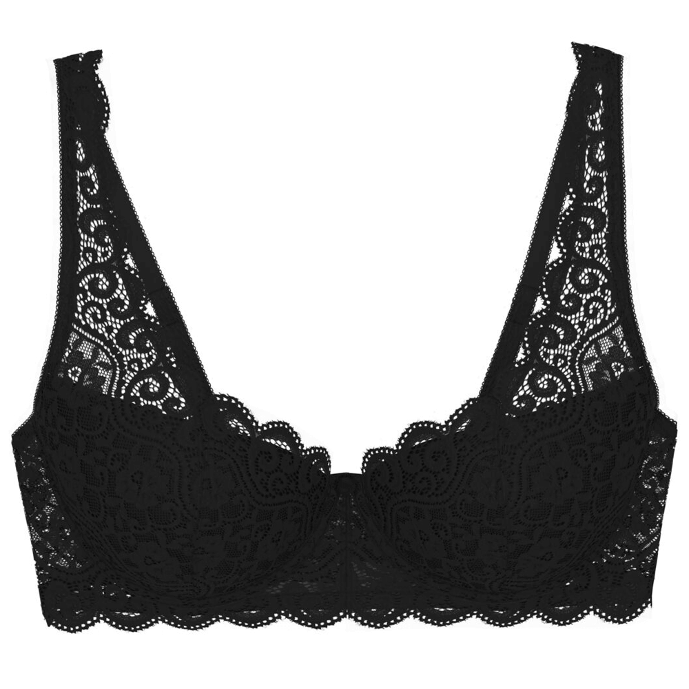 Triumph Amourette Wired Padded Bra - 38D, BLACK