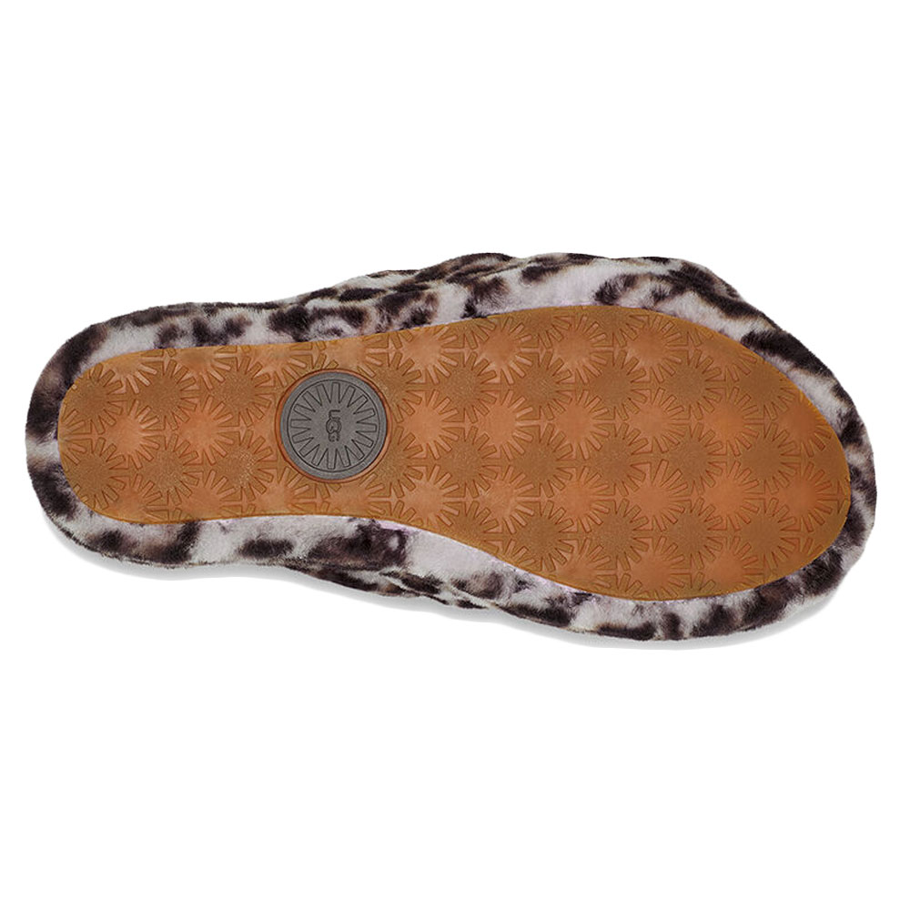 Ugg fluff yeah womens leopard online slippers