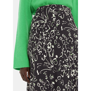 Whistles Scribble Bouquet Fluted Skirt | Jarrolds, Norwich