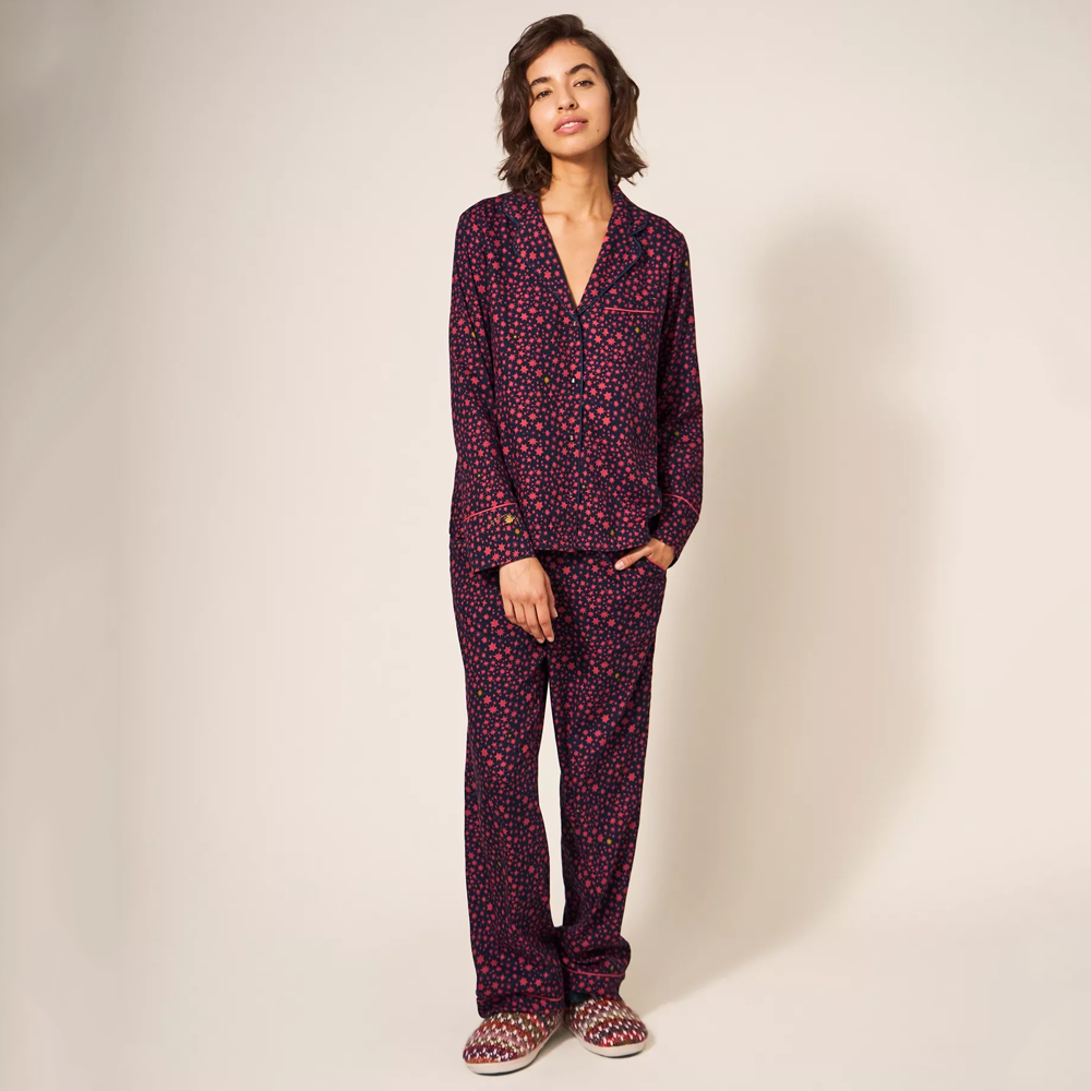 Buy Victoria's Secret Long Cuffed Pyjamas from the Laura Ashley online shop
