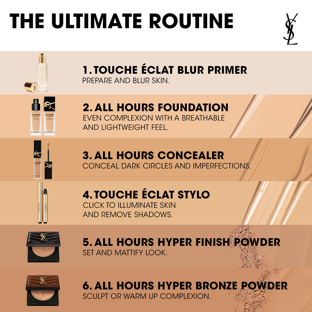 Hours Foundation Primer Ysl Primer All Hours Primer 40ml Ysl Encre
