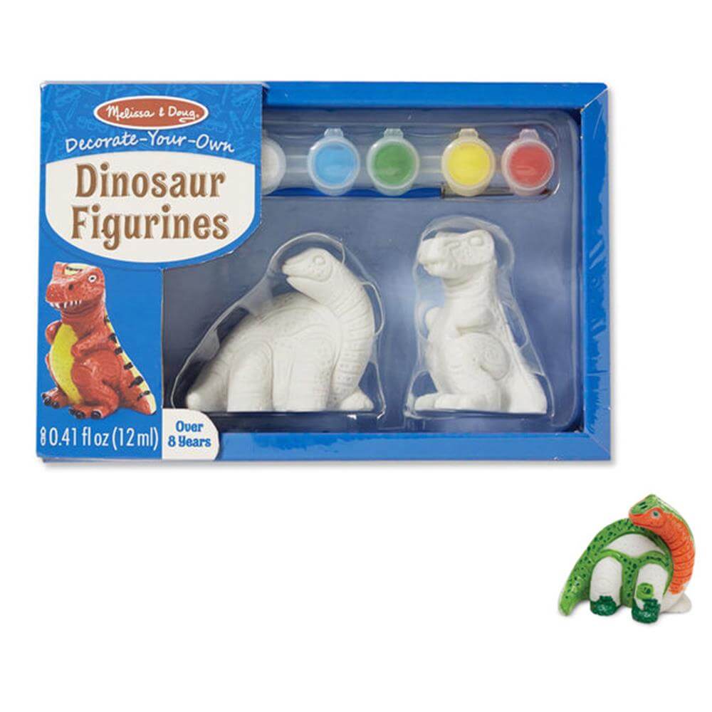 Melissa and Doug Decorate Your Own Dinosaur Figurines