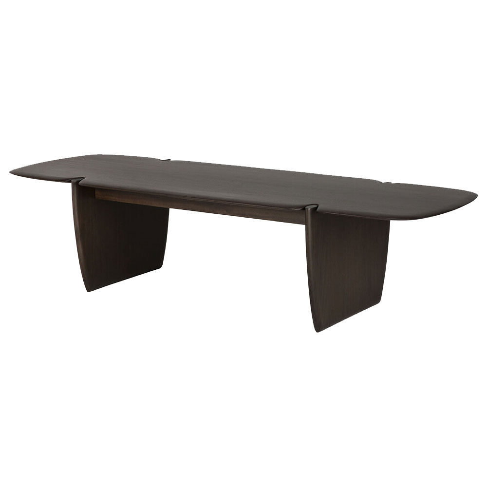 Ethnicraft Mahogany Dark Brown Coffee Table Jarrolds Norwich