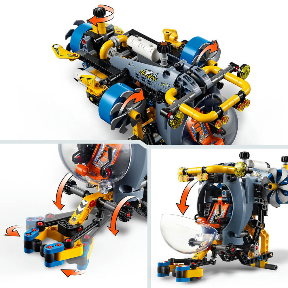 Lego Technic Deep-Sea Research Submarine 42201 Jarrolds, Norwich