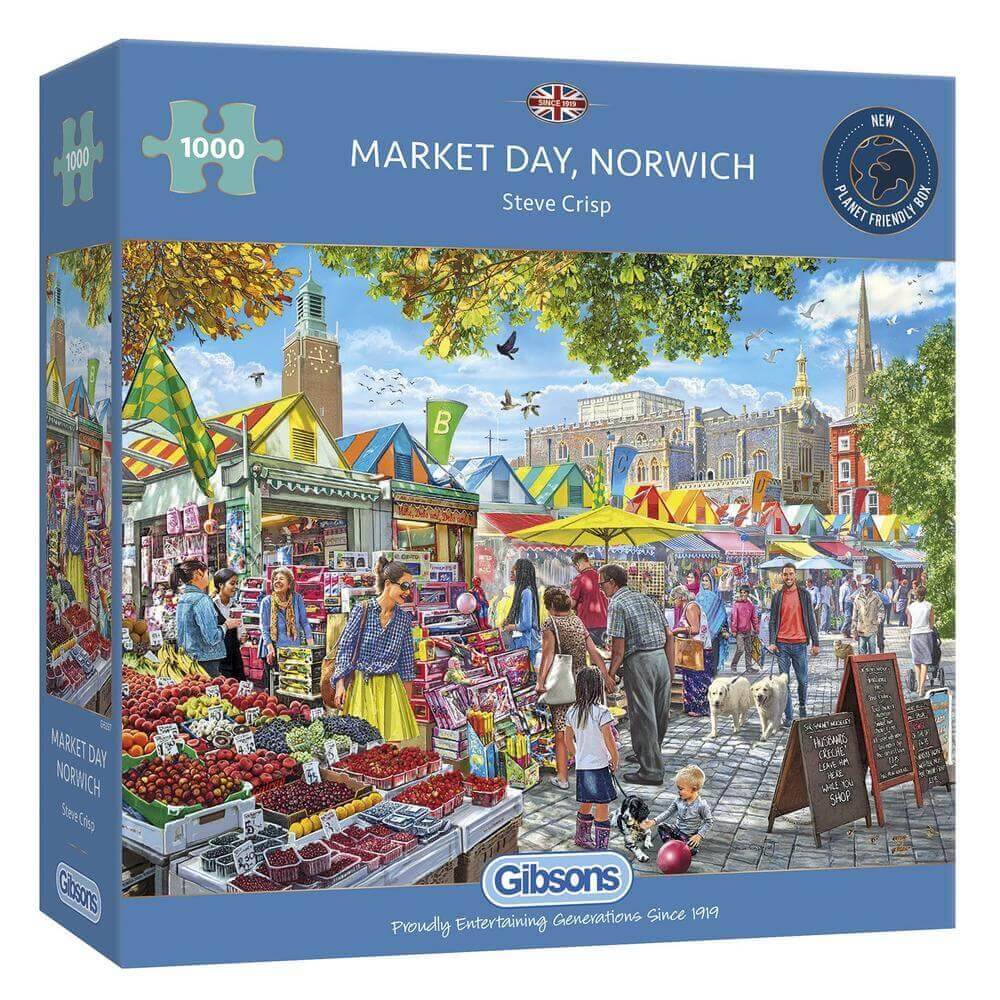 Gibsons　Day　Norwich　Market　Norwich　Puzzle　Jarrolds,